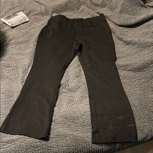 Torrid Women's dark gray and black Flare Pants